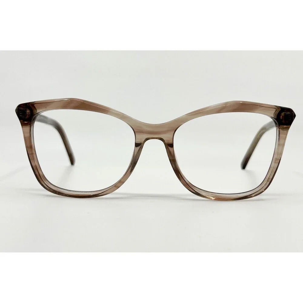 Sean John Eyeglasses Womens Brown Cat Eye SJL0002 54-16-140